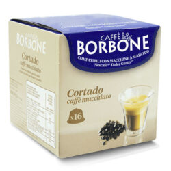 Capsule Borbone CORTADO - CAFFE' MACCHIATO Compatibili Nescafé Dolce Gusto®* 16 PZ